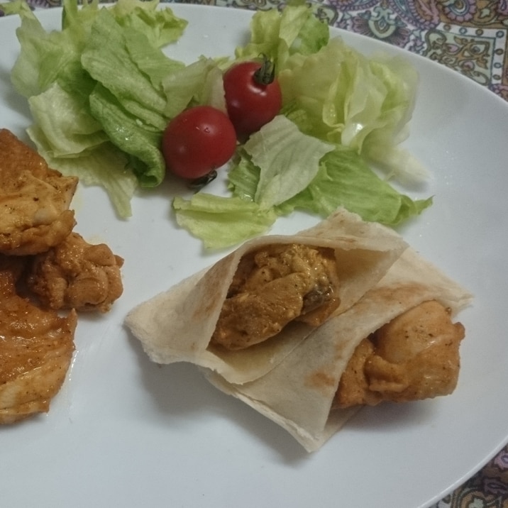 食パンで本格的なあじわい!簡単&本格ピタパン♪